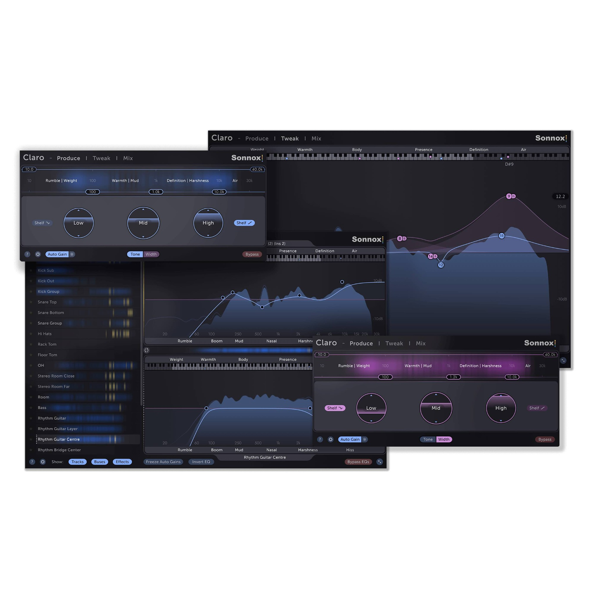 Claro 4 User Interfaces